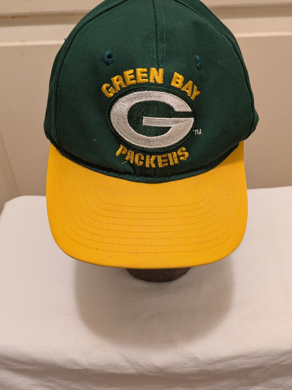 Vintage Green Bay Packers Hat By AJD Cap Corp